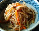 土ゴボウできんぴら煮♪食物繊維たっぷり！作り方6写真