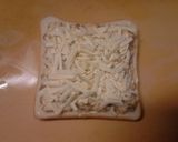 納豆豆腐のチーズトースト作り方5写真