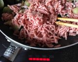 ごはんにもビールにも♪♪ナスの豚そぼろ作り方3写真