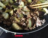 ごはんにもビールにも♪♪ナスの豚そぼろ作り方4写真