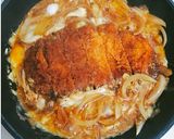 時短で簡単！ボリューム満点のカツ丼♪作り方7写真