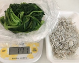 大根葉と釜揚げしらすのソフトふりかけ作り方1写真