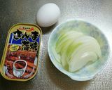 時短！簡単！さんまの蒲焼き缶詰め丼作り方1写真