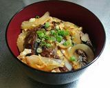 時短！簡単！さんまの蒲焼き缶詰め丼作り方4写真