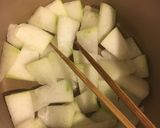 冬瓜の味噌汁作り方1写真