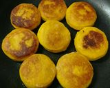 ハムチーズinかぼちゃもち作り方8写真