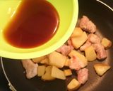 即席ごちそう！豚肉とジャガイモの甘酢マヨ作り方5写真