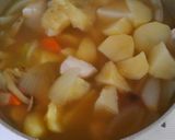 簡単夜食にも♬カレー風スープご飯 ♡*ﾟ作り方10写真