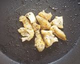 鶏皮のハーブソルト黒コショウ焼き作り方4写真