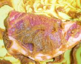 簡単！豚カツ肉の味噌漬けDEトンテキ♪作り方3写真