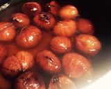 実は簡単!栗の渋皮煮◆糖質オフ作り方7写真