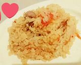材料3つのみ簡単炊飯器トマトごはん。作り方12写真