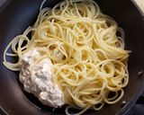 クリームチーズとツナのパスタ作り方2写真