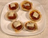 ミニトマト肉詰めチーズ焼、餃子の皮カップ作り方13写真