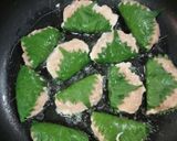 ヘルシー♕美味しい☺鶏の大葉包み作り方6写真