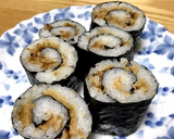 さきいかの消費に☆刻みさきいかの海苔巻き作り方12写真
