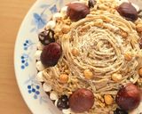 簡単秋味！モンブランタルト◆糖質オフ作り方12写真