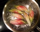 簡単きれい♪みょうがのピリ甘ピクルス作り方1写真