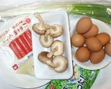 カニ玉♪カニカマ卵焼き♪簡単作り方1写真