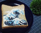 和アートなウェーブトースト作り方6写真