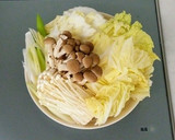 増し増しWネギと長芋のこぶおろし鍋作り方1写真