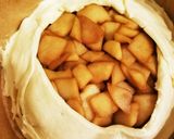 らぽっぽ風スイートポテトアップルパイ作り方4写真