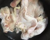ビールがすすむおつまみ☆ピリ辛鶏皮サラダ作り方1写真