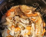 さんま蒲焼缶で炊き込みご飯。作り方4写真