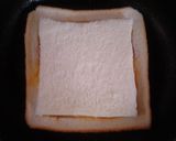 ベーコンと卵とチーズのトースト作り方7写真