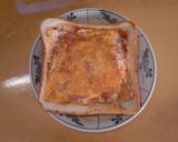 ベーコンと卵とチーズのトースト作り方8写真