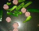 お弁当に＊ギザギザ魚ニソのケチャップ炒め作り方3写真