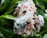 ピーマンとサバ缶のレンチン煮びたし風作り方4写真