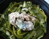 ピーマンとサバ缶のレンチン煮びたし風作り方5写真