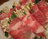 えのきとネギのテリテリ豚肉巻き♪作り方3写真