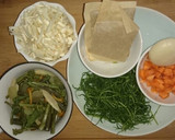 若芽ひじきと山菜のあたただしおこわ風作り方1写真