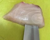 簡単＊カジキのチーズインカツ＊作り方1写真
