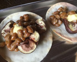 納豆と栗の甘露煮のマヨ焼き作り方3写真