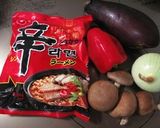 とろとろ野菜あん辛ラーメン作り方1写真