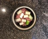 響奏鍋で作る！鳥モモ肉とねぎの旨だれ蒸し作り方2写真