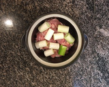 響奏鍋で作る！鳥モモ肉とねぎの旨だれ蒸し作り方2写真