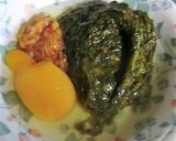 ギバサ（アカモク）丼にオリーブオイルを～作り方2写真