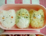 すみっコぐらしのキャラ弁作り方1写真