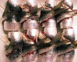 いわしの梅肉ロール作り方3写真