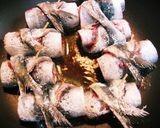 いわしの梅肉ロール作り方5写真
