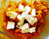 カボチャとクリームチーズのサラダ作り方3写真