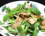 豚肉生姜焼きとベビーリーフのサラダ仕立て作り方8写真