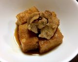 厚揚げと豚肉のメープルシロップ煮作り方3写真