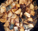 子どもも大好き♡鯖と長芋の甘辛揚げ煮♡作り方6写真