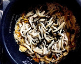 豚肉ときのこのゆずぽんたきこみご飯作り方3写真