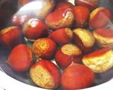 我が家の栗ご飯❤️作り方1写真